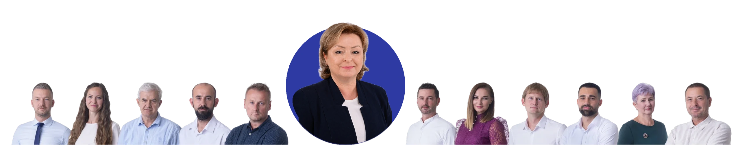 Antónia Gaálová a tím